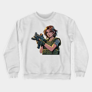 Tactical Girl Crewneck Sweatshirt